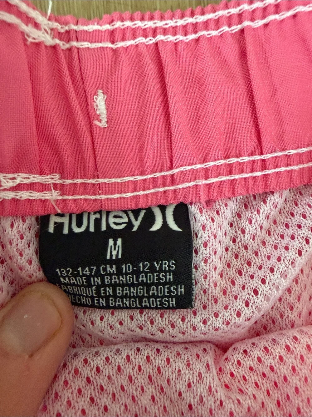 Hurley Men's Bright Pink Swim/Board Shorts